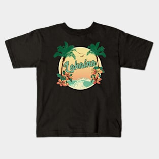 Lahaina Hawaii Strong Kids T-Shirt